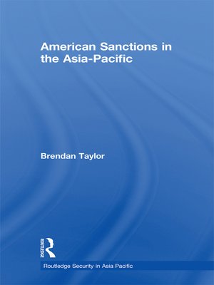 cover image of American Sanctions in the Asia-Pacific